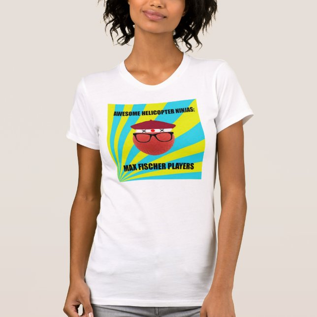 Camiseta AHN: MFP - Mi R*shm*re de Kickball (letras negras) (Anverso)