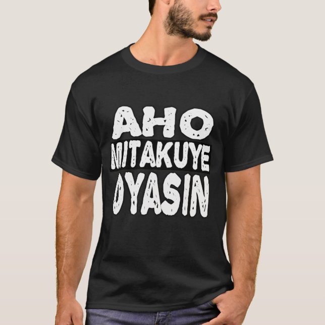 Camiseta Aho Mitakuye Oyasin (Anverso)