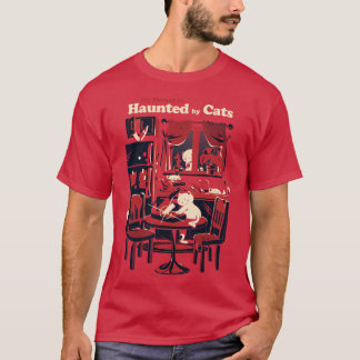 Camiseta Ahogado por gatos Gato de Halloween
