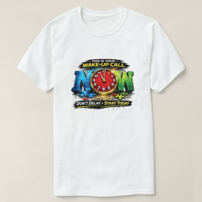 Camiseta AHORA 1a-3 (Diseño del anverso)