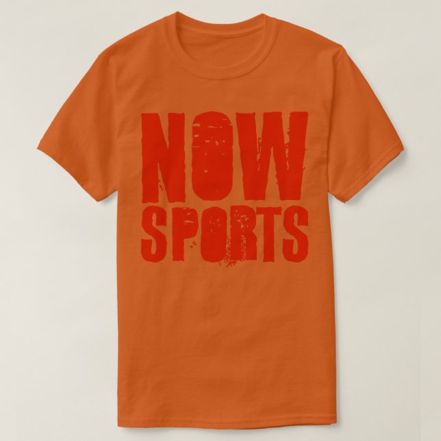 Camiseta Ahora deportes (Diseño del anverso)