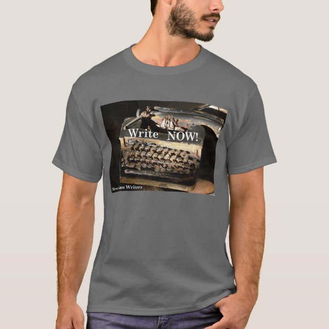 Camiseta ¡Ahora escriba! (Anverso)