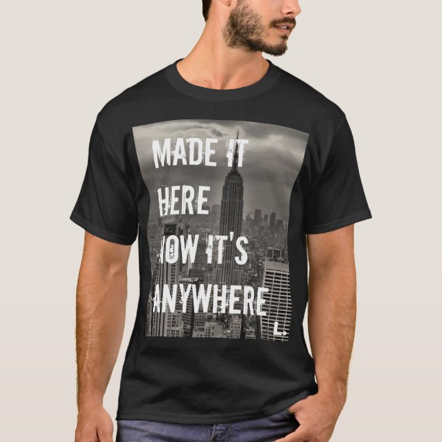 Camiseta Ahora está dondequiera (Anverso)