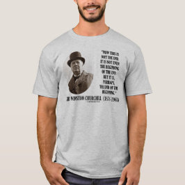 Camiseta Ahora éste no es el extremo (la cita de Winston