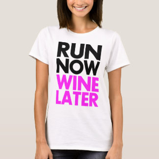 Camiseta ahora funcione con el vino más adelante