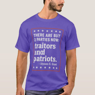 Camiseta AHORA HAY MÁS DE 2 FIESTAS traidores y patriotas.