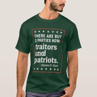 Camiseta AHORA HAY MÁS DE 2 FIESTAS traidores y patriotas.
