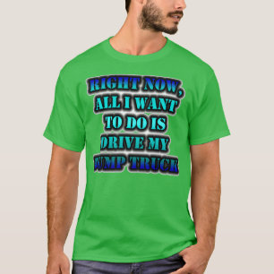 Camiseta Ahora Lo Único Que Quiero Hacer Es Conducir Mi Cam