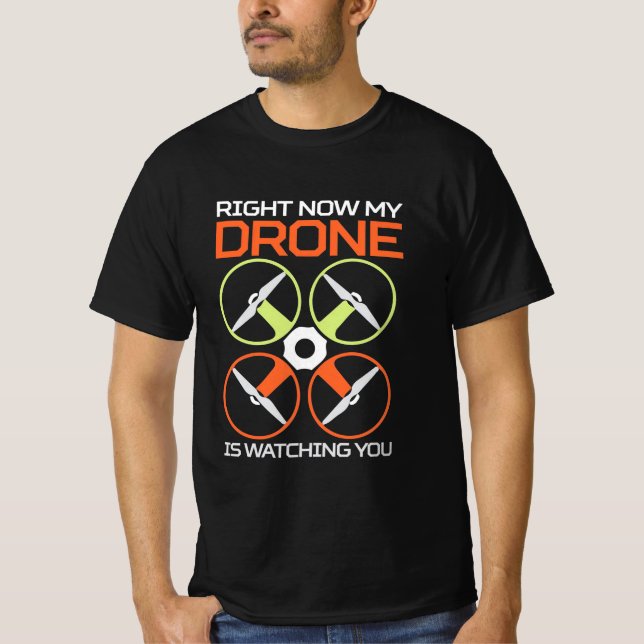 Camiseta Ahora mismo mi dron (Anverso)