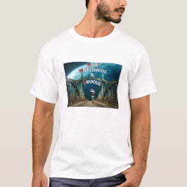 Camiseta ahora mundialmente y obvia (ligera)