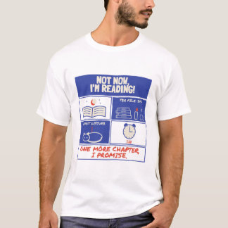 Camiseta Ahora No Estoy Leyendo Libro Retro Riso Amante
