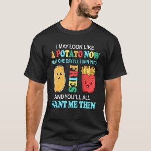 Camiseta Ahora Parezco Una Papa, Pero Un Día Voy A Entrar