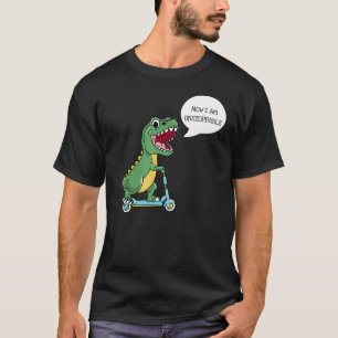 Camiseta Ahora Soy Imparable - Funny Circulación De Dinosau
