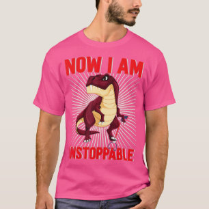 Camiseta Ahora Soy Imparable Funny TRex (18)