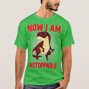 Camiseta Ahora Soy Imparable Funny TRex (25)
