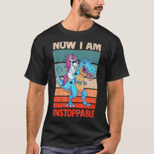 Camiseta Ahora Soy Imparable Para Rex Dinosaur Dino Tyranno