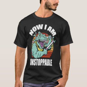 Camiseta Ahora soy incontenible las garras de los grabadore
