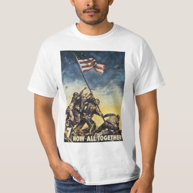 Camiseta Ahora todos juntos - Iwo Jima (Anverso)