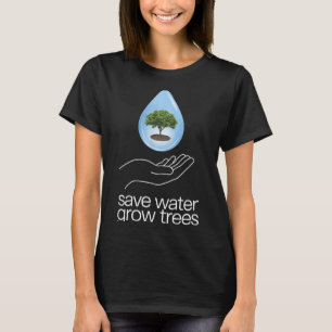 Camiseta Ahorra Agua Amante de la Naturaleza Día de la Tier