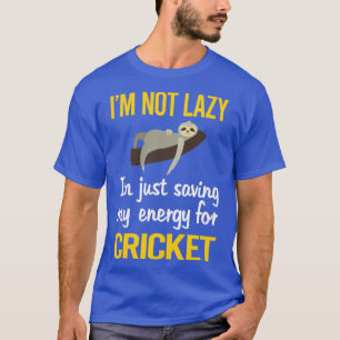 Camiseta Ahorrar energía para el críquet