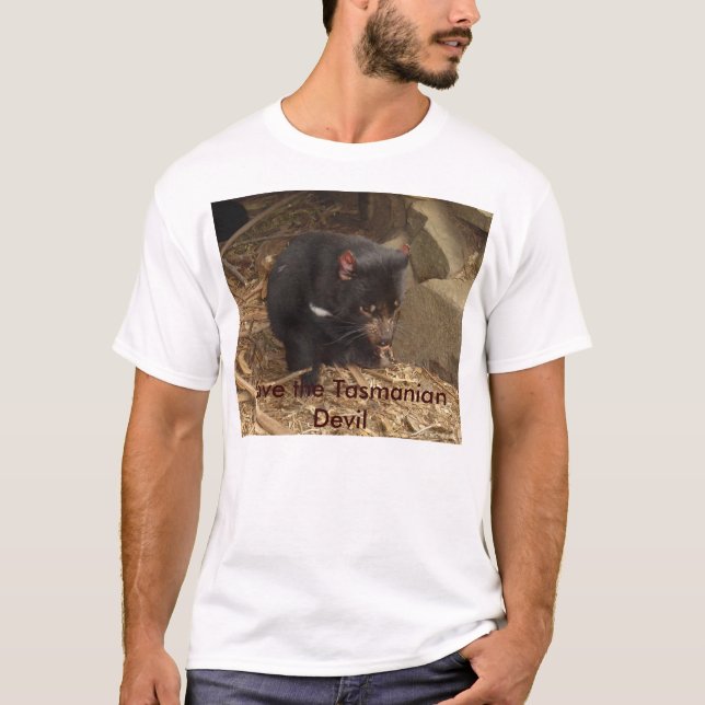 Camiseta Ahorre al diablo tasmano (Anverso)