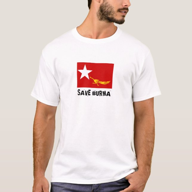 CAMISETA AHORRE BIRMANIA (Anverso)