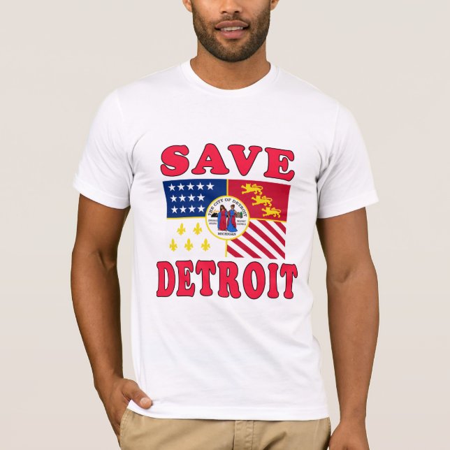 Camiseta ¡Ahorre Detroit! (Anverso)