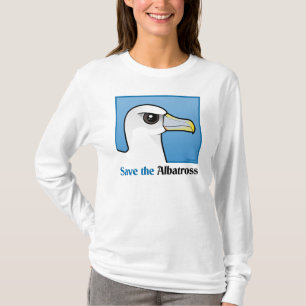 Camiseta Ahorre el albatros (el retrato)