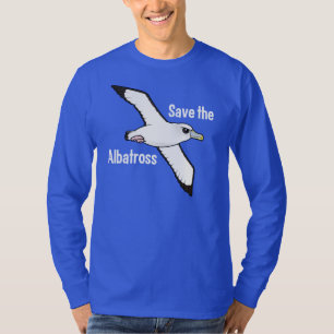 Camiseta Ahorre el albatros (el vuelo)