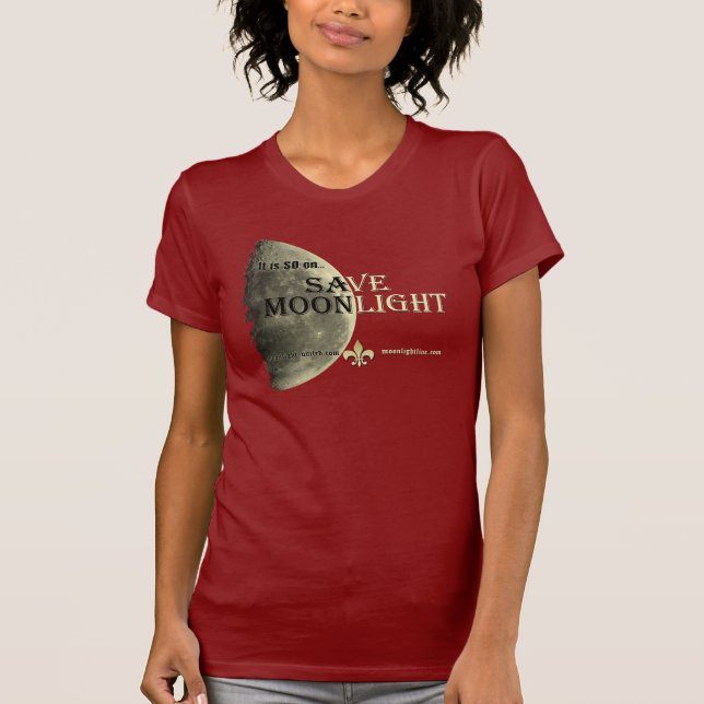Camiseta Ahorre el claro de luna 2 (Anverso)