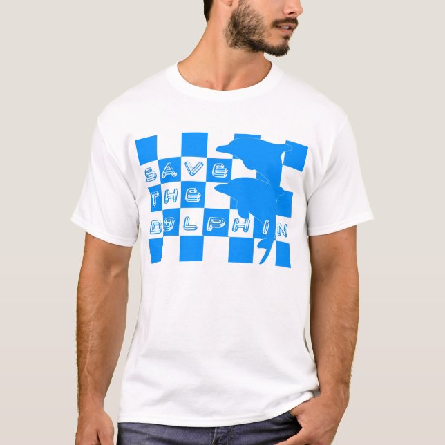 Camiseta Ahorre el delfín (Anverso)