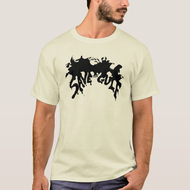 Camiseta ¿Ahorre el golfo - qué usted ve? (Anverso)