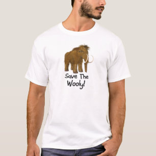 Camiseta "Ahorre" el mamut lanoso lanoso