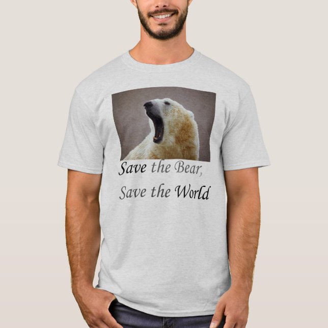 Camiseta Ahorre el oso (Anverso)