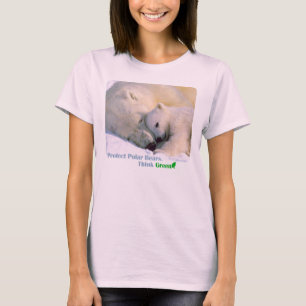 Camiseta Ahorre el oso polar