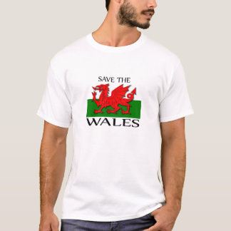 Camiseta Ahorre el País de Gales