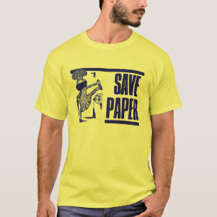 Camiseta Ahorre el papel