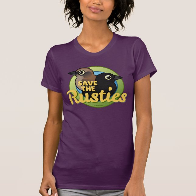 Camiseta Ahorre el Rusties (Anverso)