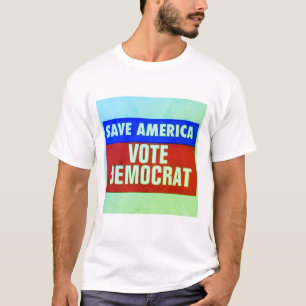 Camiseta Ahorre el voto Demócrata de América