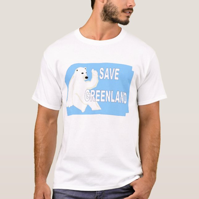 Camiseta Ahorre Groenlandia (Anverso)