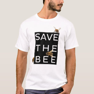 Camiseta ¡Ahorre la abeja! ¡Ahorre el mundo! Abeja