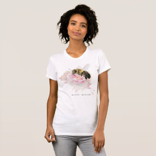 Camiseta ¡Ahorre la abeja! ¡Ahorre el mundo! Abeja bonita