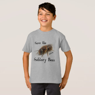 Camiseta Ahorre la abeja de albañil solitaria de las abejas