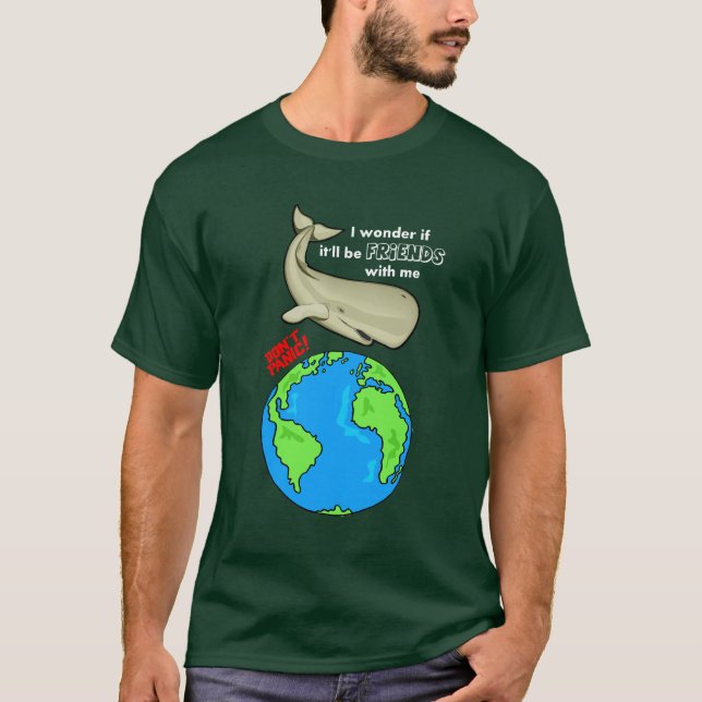Camiseta Ahorre la ballena (Anverso)