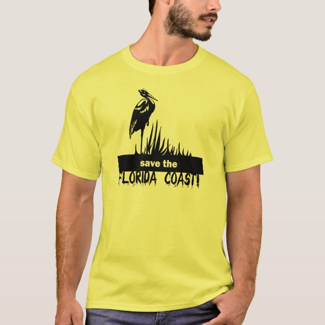 Camiseta Ahorre la costa de la Florida (Anverso)