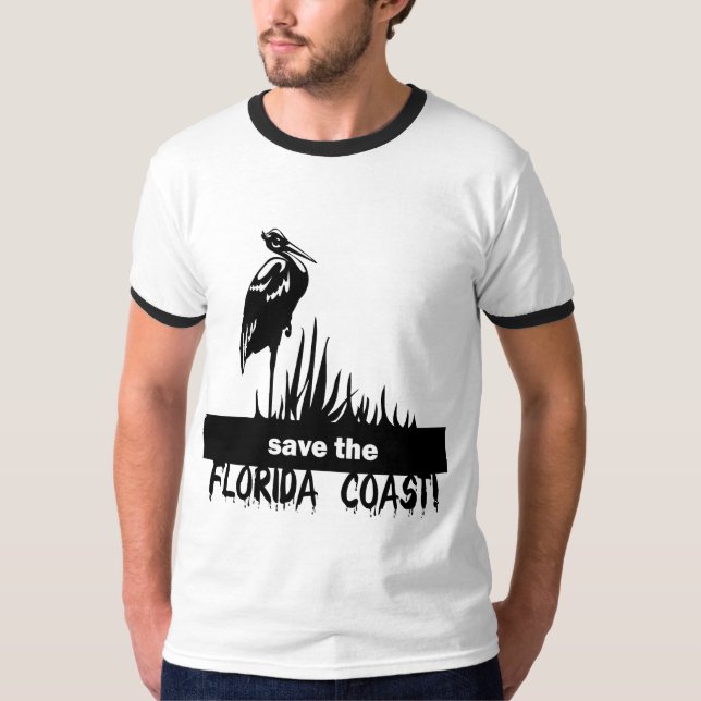 Camiseta Ahorre la costa de la Florida (Anverso)