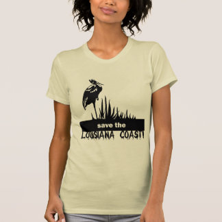 Camiseta Ahorre la costa de Luisiana