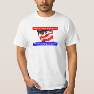Camiseta Ahorre la cuarta enmienda