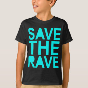 Camiseta Ahorre la danza BRITÁNICA 80s de NU del delirio