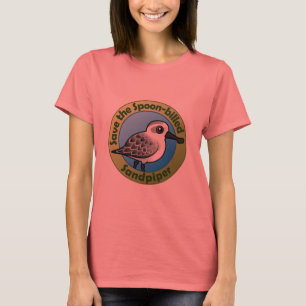 Camiseta Ahorre la lavandera Cuchara-cargada en cuenta